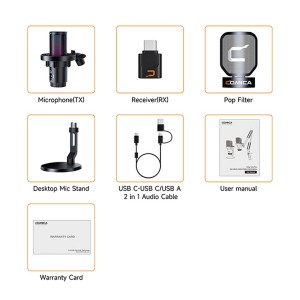 میکروفون گیمینگ کامیکا مدل EJOY UNI PRO D